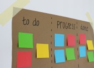 Scrum-post-its