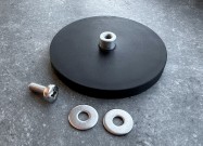 Potmagneet schaduwbord staal paneel montage hygiënisch fabriek (88mm)
