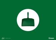 Schaduwbord stickervellen (Vikan kleuren) | Groen
