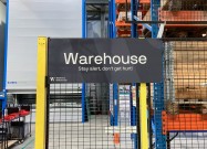 Interne bewegwijzering - locatieaanduidingen - signing