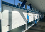 Potmagneet schaduwbord staal paneel montage hygiënisch fabriek (88mm)